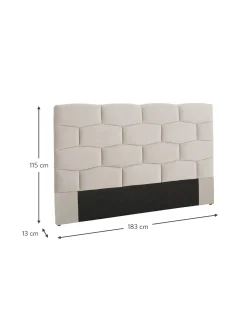 Cabecero Tapizado En Terciopelo Teggan
