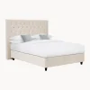 Cama Continental De Terciopelo Premium Pheobe