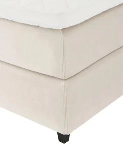 Cama Continental De Terciopelo Premium Pheobe