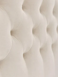 Cama Continental De Terciopelo Premium Pheobe