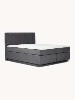 Cama Continental Livia, Con Espacio De Almacenamiento