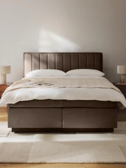 Cama Continental Livia, Con Espacio De Almacenamiento