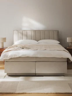 Cama Continental Livia, Con Espacio De Almacenamiento