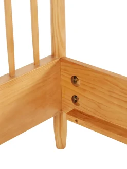 Cama De Madera De Pino Maciza Windsor, Con Cabecero