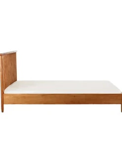 Cama De Madera De Pino Maciza Windsor, Con Cabecero