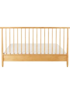 Cama De Madera De Pino Maciza Windsor, Con Cabecero