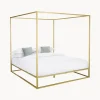 Cama De Metal Con Dosel Belle