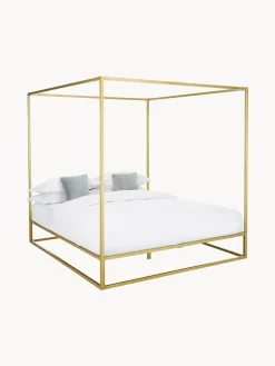 Cama De Metal Con Dosel Belle