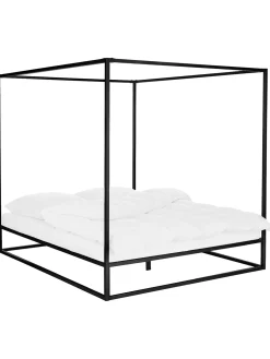 Cama De Metal Con Dosel Belle