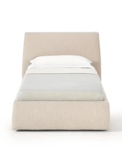 Cama Individual Cloud, Con Espacio De Almacenamiento