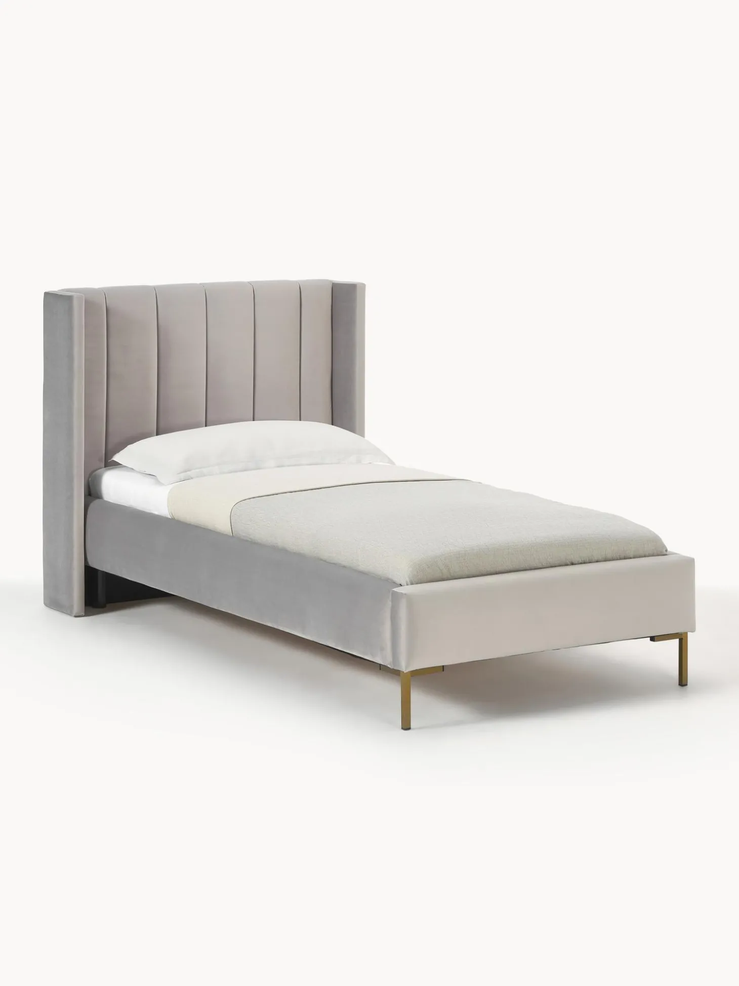 Cama Individual De Terciopelo Dusk