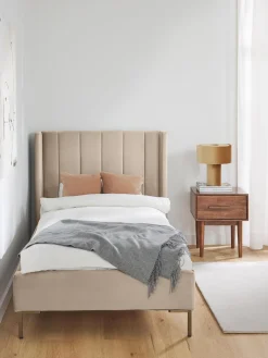 Cama Individual De Terciopelo Dusk