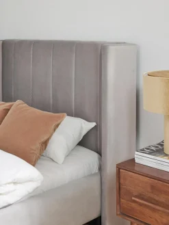 Cama Individual De Terciopelo Dusk