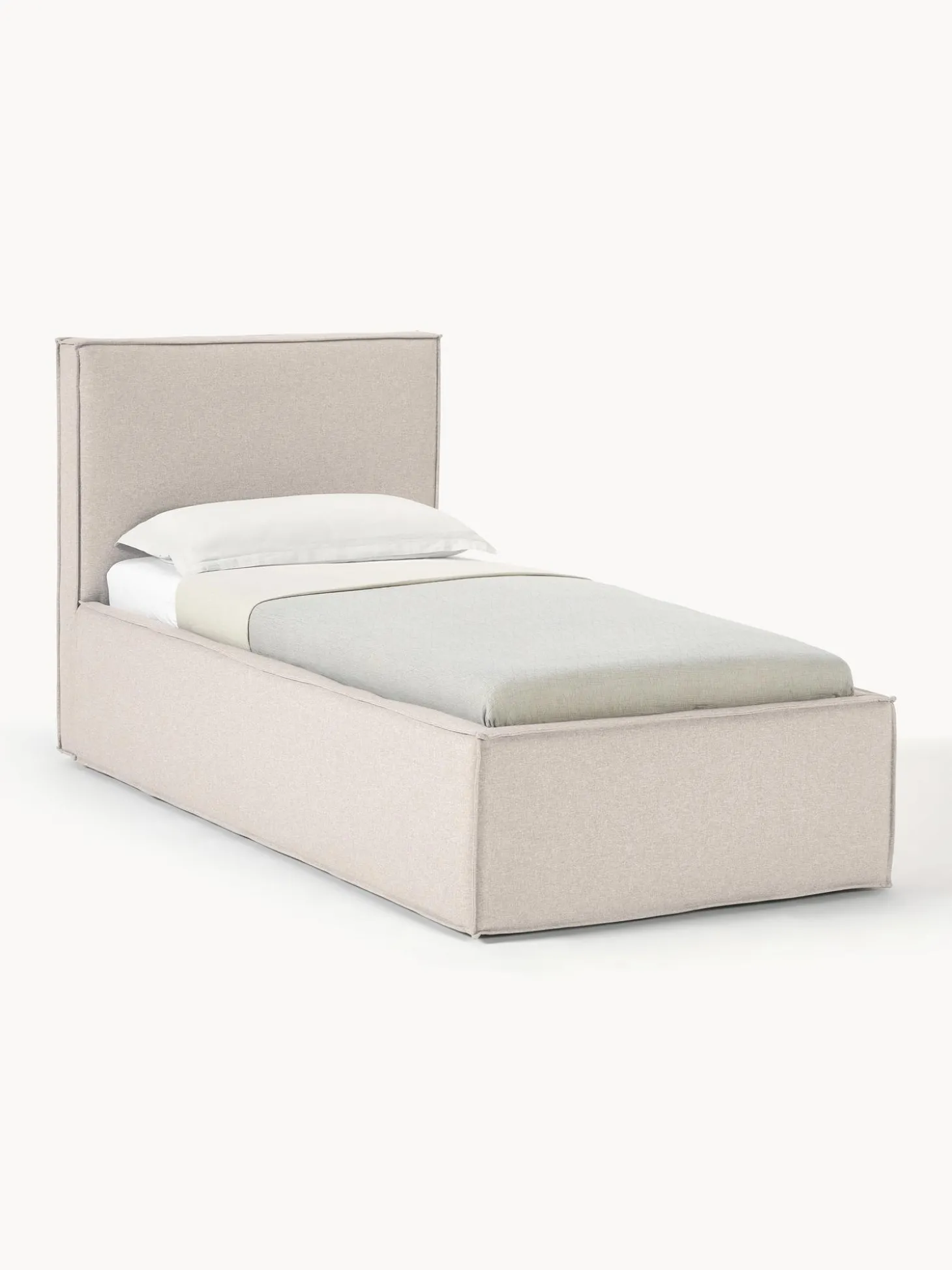 Cama Individual Dream, Con Espacio De Almacenamiento