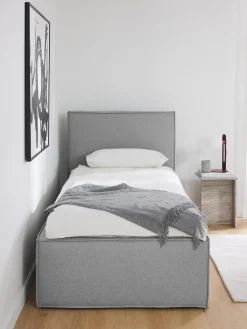 Cama Individual Dream, Con Espacio De Almacenamiento