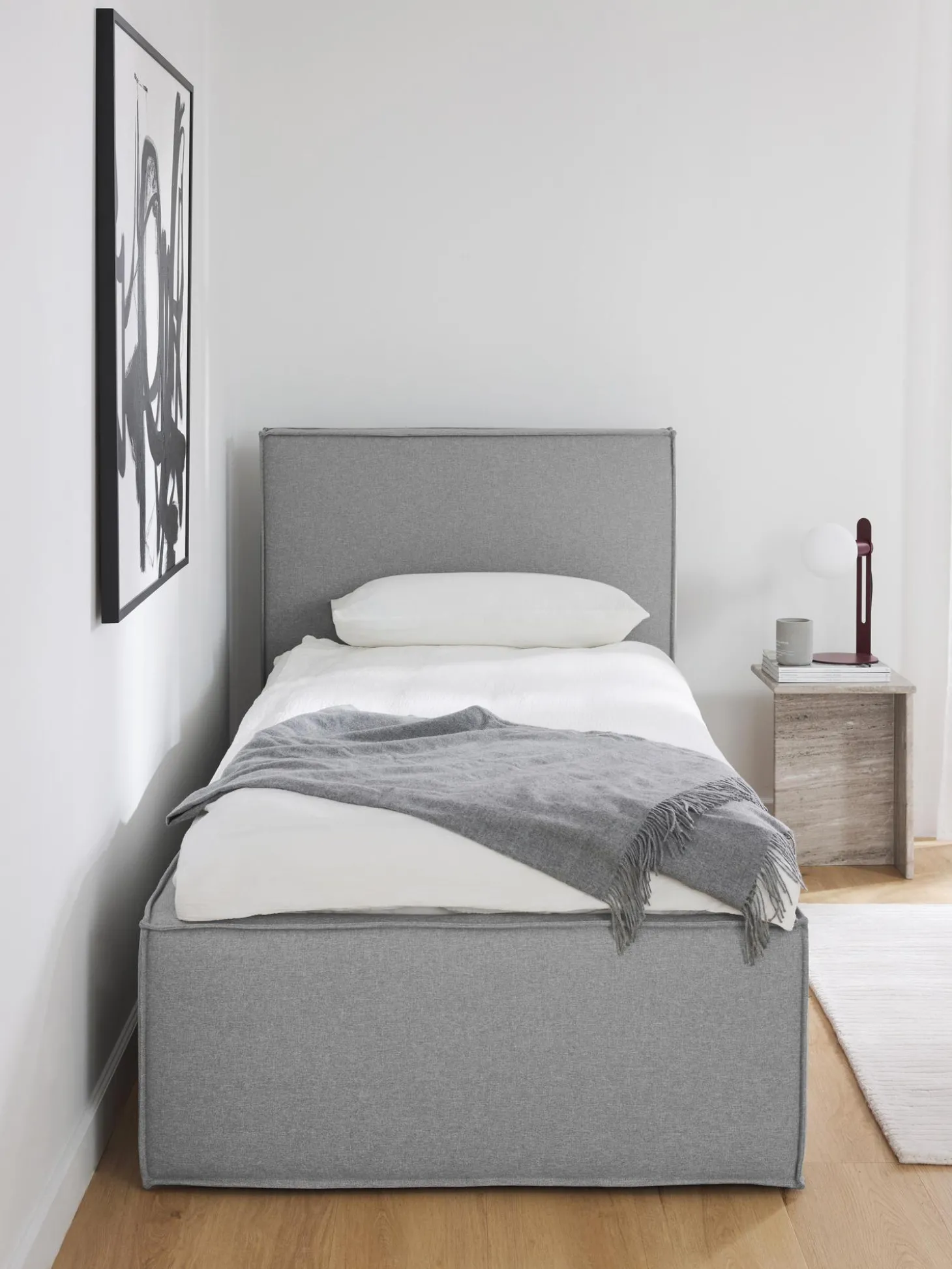 Cama Individual Dream, Con Espacio De Almacenamiento