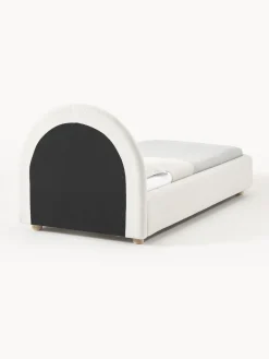 Cama Individual En Tejido Boucle Ebba, Con Espacio De Almacenamiento