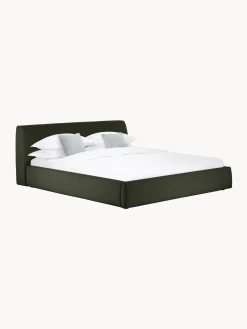 Cama Tapizada Cloud, Con Espacio De Almacenamiento