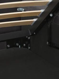 Cama Tapizada Cloud, Con Espacio De Almacenamiento