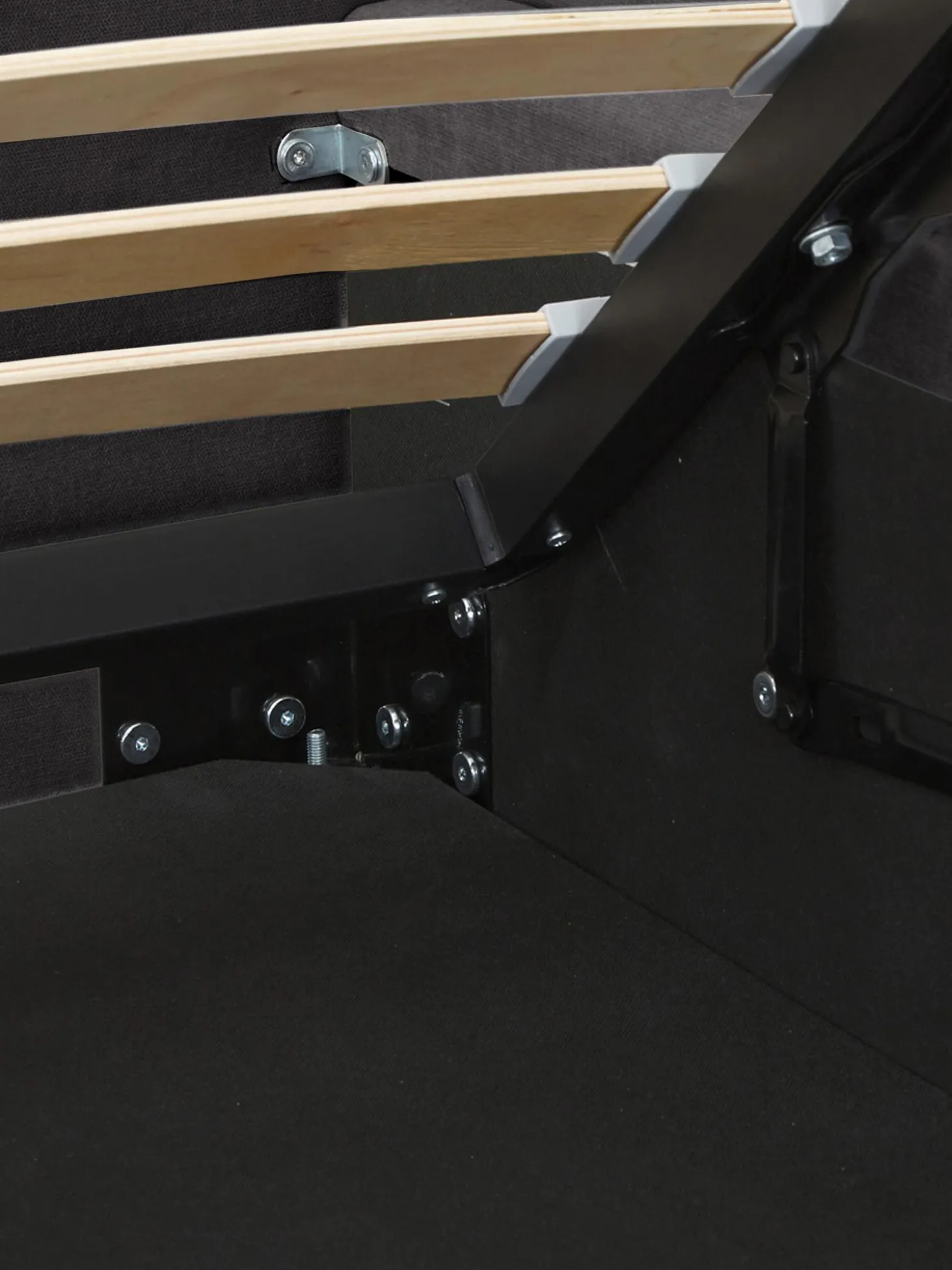 Cama Tapizada Cloud, Con Espacio De Almacenamiento