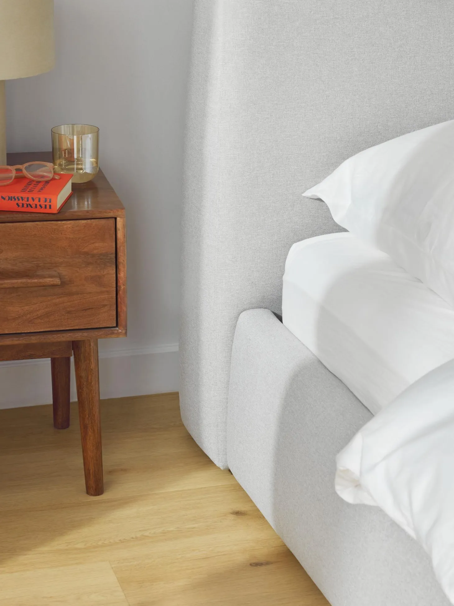 Cama Tapizada Cloud, Con Espacio De Almacenamiento