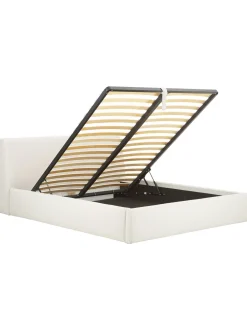 Cama Tapizada Cloud, Con Espacio De Almacenamiento