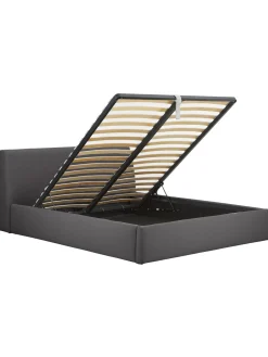 Cama Tapizada Cloud, Con Espacio De Almacenamiento