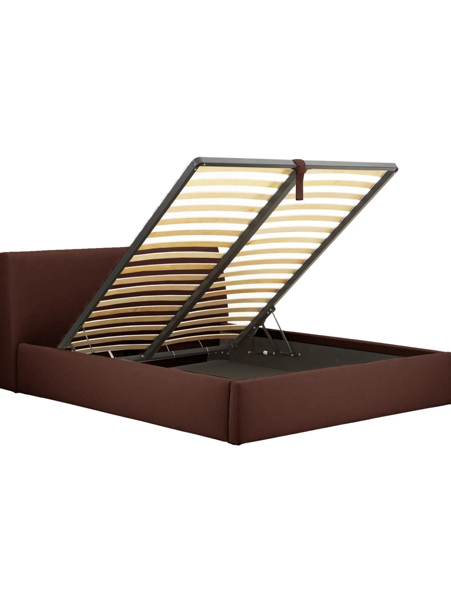 Cama Tapizada Cloud, Con Espacio De Almacenamiento