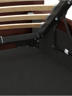 Cama Tapizada Cloud, Con Espacio De Almacenamiento