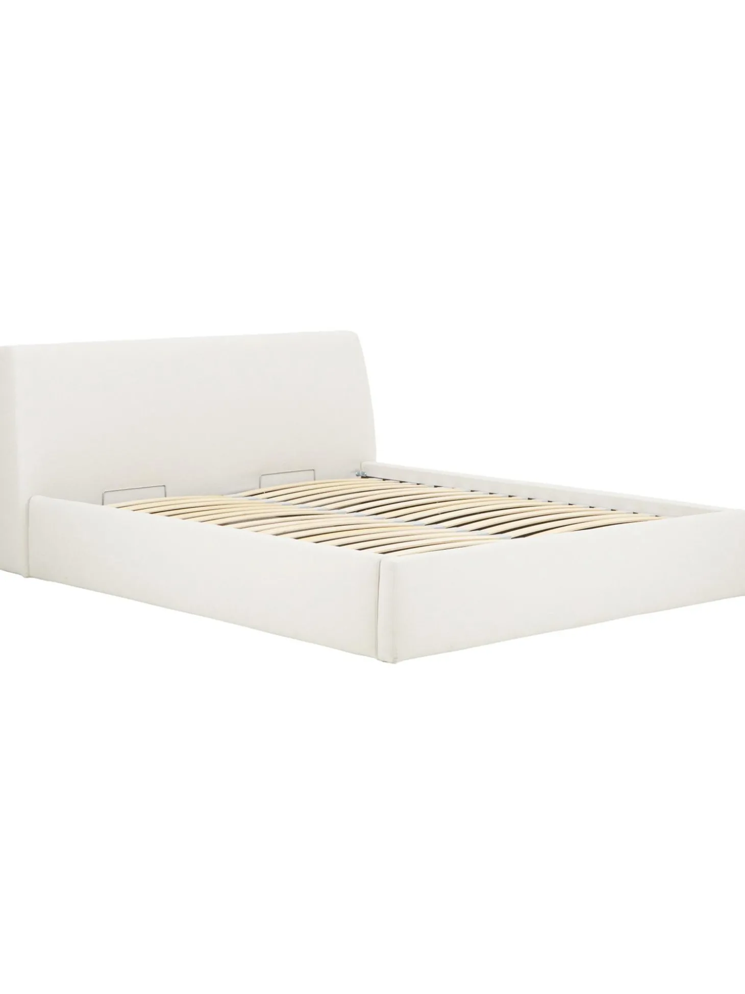 Cama Tapizada Cloud, Con Espacio De Almacenamiento