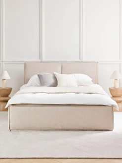 Cama Tapizada Dream, Con Espacio De Almacenamiento