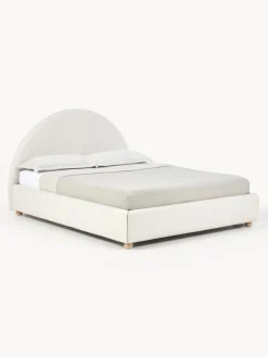 Cama Tapizada Ebba, Con Espacio De Almacenamiento