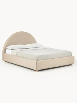 Cama Tapizada Ebba, Con Espacio De Almacenamiento