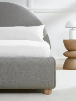 Cama Tapizada Ebba, Con Espacio De Almacenamiento