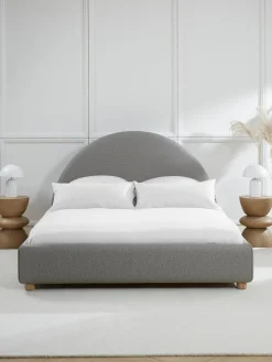 Cama Tapizada Ebba, Con Espacio De Almacenamiento