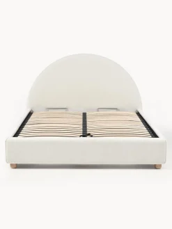 Cama Tapizada Ebba, Con Espacio De Almacenamiento