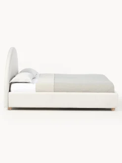 Cama Tapizada Ebba, Con Espacio De Almacenamiento