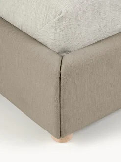 Cama Tapizada Ebba, Con Espacio De Almacenamiento