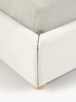 Cama Tapizada Ebba, Con Espacio De Almacenamiento