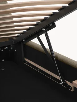 Cama Tapizada Ebba, Con Espacio De Almacenamiento