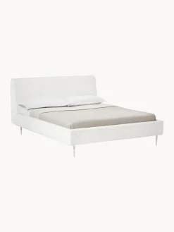 Cama Tapizada En Borreguillo Layla