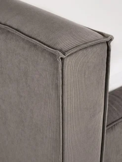 Cama Tapizada En Pana Lennon