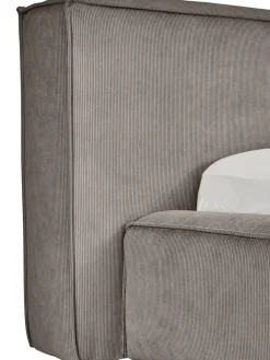 Cama Tapizada En Pana Lennon