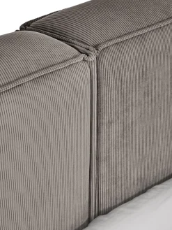 Cama Tapizada En Pana Lennon, Con Espacio De Almacenamiento