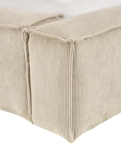 Cama Tapizada En Pana Lennon, Con Espacio De Almacenamiento