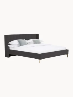 Cama Tapizada En Terciopelo Dusk