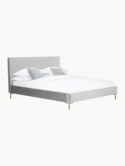 Cama Tapizada En Terciopelo Peace