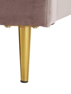 Cama Tapizada En Terciopelo Glamour