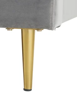 Cama Tapizada En Terciopelo Glamour