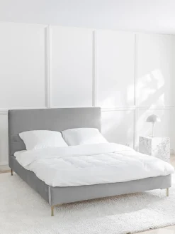 Cama Tapizada En Terciopelo Peace